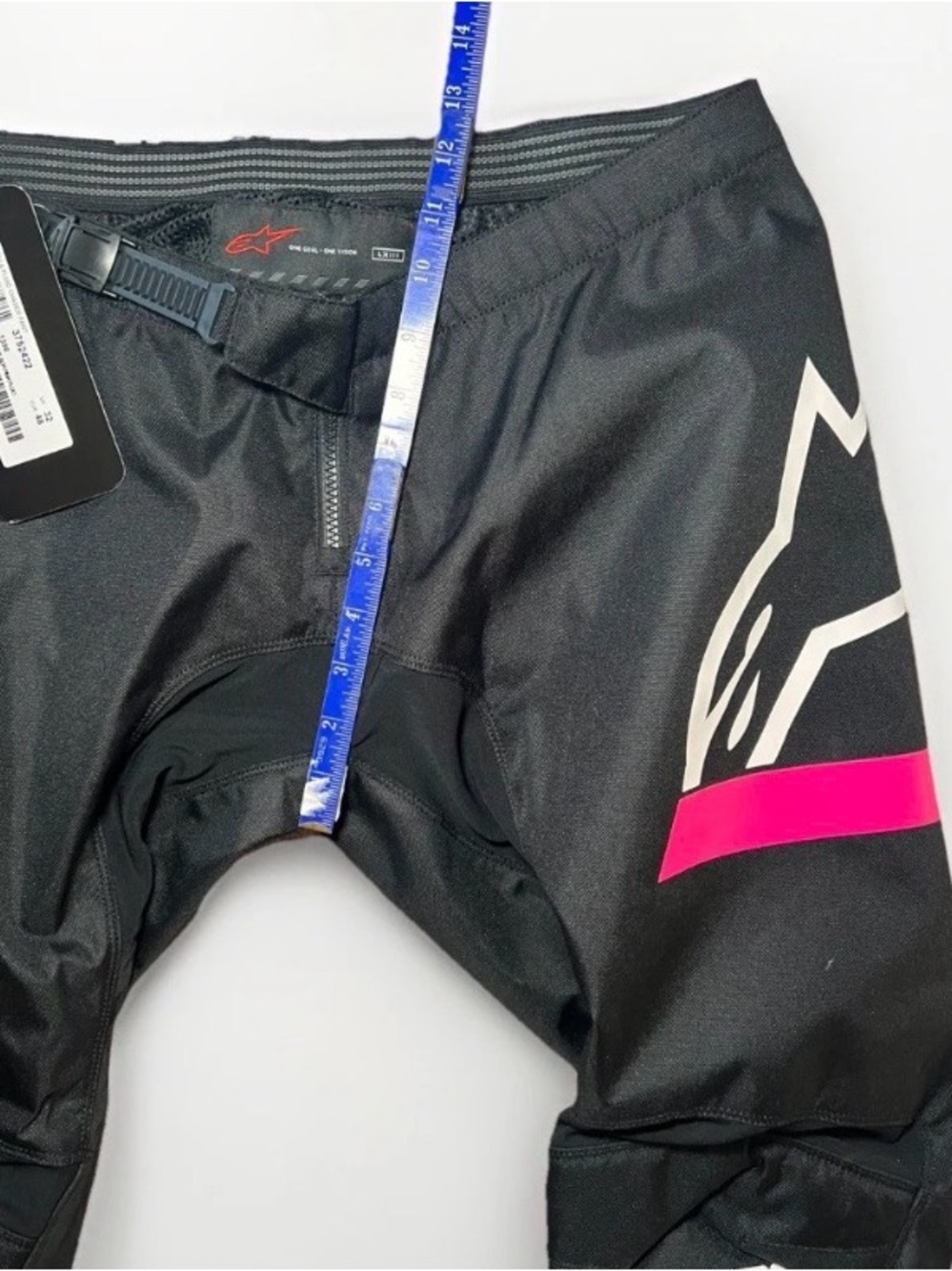 Alpinestars Stella Fluid Chaser Pant Black/Pink Fluo 32 NWT Women’s 32 L EUR 48 - Picture 6 of 9